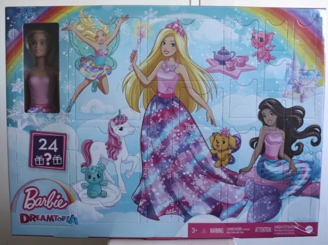 Mattel Barbie Dreamtopia Advent Calendar Doll