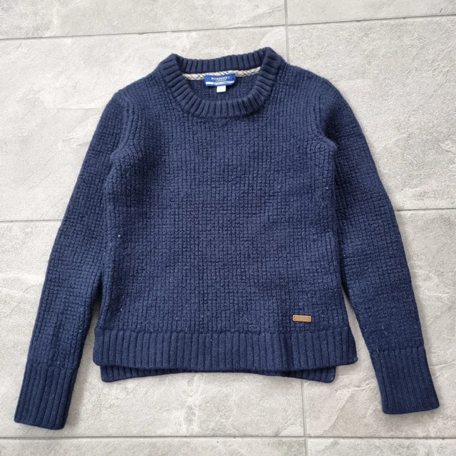 Burberry clearance blue jumper