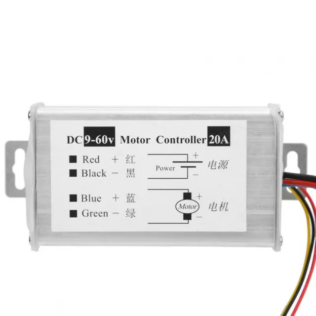 DC Motor Controller PWM Linear Under Load Motor Speed Controller 0 -