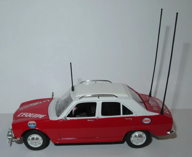 Modèle Réduit Peugeot 404 Du Directeur Tour De France 1968 - Norev/Atlas 1/43 Neuf En Métal
