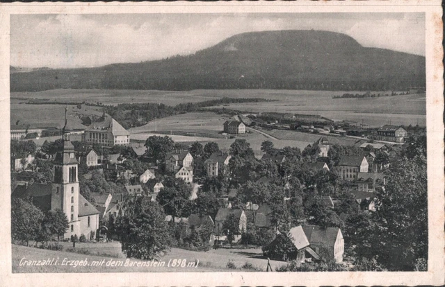 Cranzahl i.Erzgeb. mit Blick auf dem Bärenstein