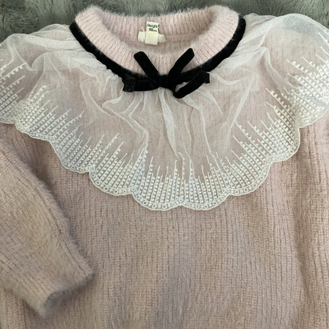 Maglione River Island età 2/3 anni ragazze morbida 2