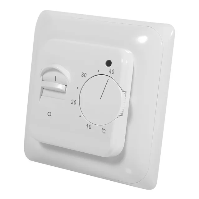 Thermostat de pièce sans fil avec commande mécanique 220V 16 ampères pour cha