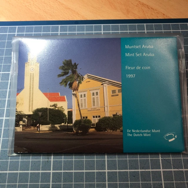 Aruba - Coffret fleur de coins 1997