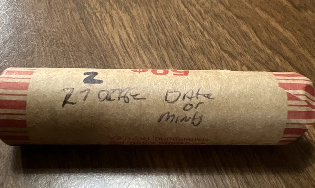 1 ROLL MIXED Dates 26 Difference Date&mints 1909 - 1940 WHEAT CENT  PENNY -PDS-2