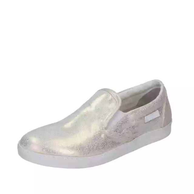 Chaussures Femme AGILE by RUCOLINE 36 Ue à Enfiler Platine Cuir BD180-36