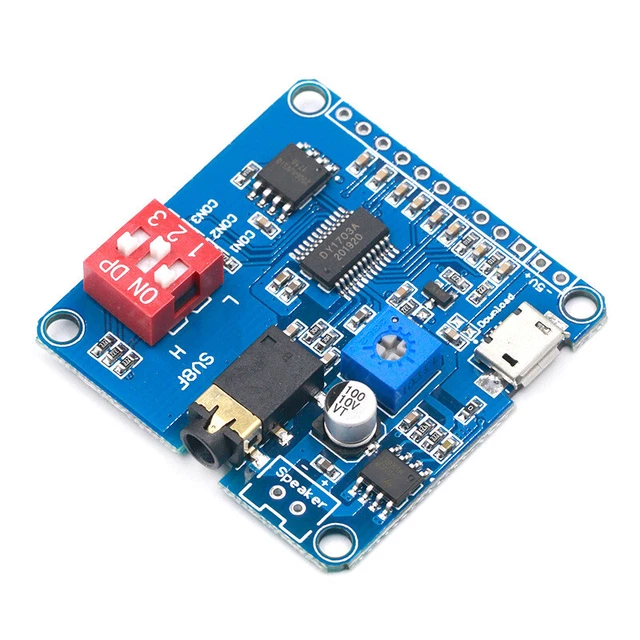 VOICE SOUND PLAYBACK Module Arduino MP3 Player Module Class D Amplifier ...