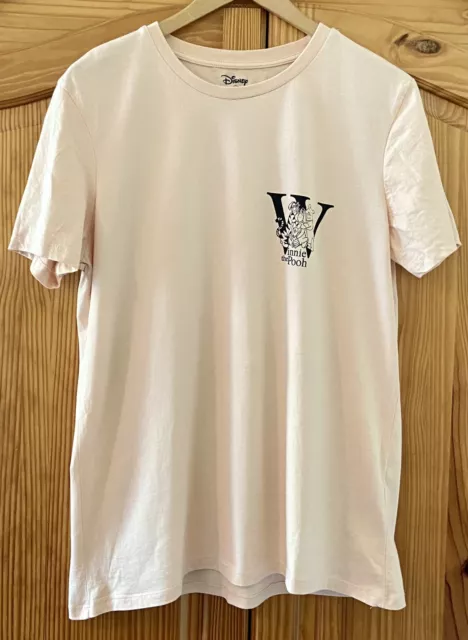 Primark Disney Peach Pink Winnie the Pooh T-Shirt Size M / 12 - 14