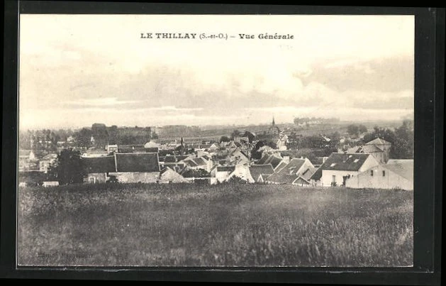 CPA Le Thillay, Vue Générale