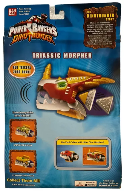 Power Rangers Dino Thunder  Electronic Triassic Morpher NEW FACTORY SEALED 2004 2