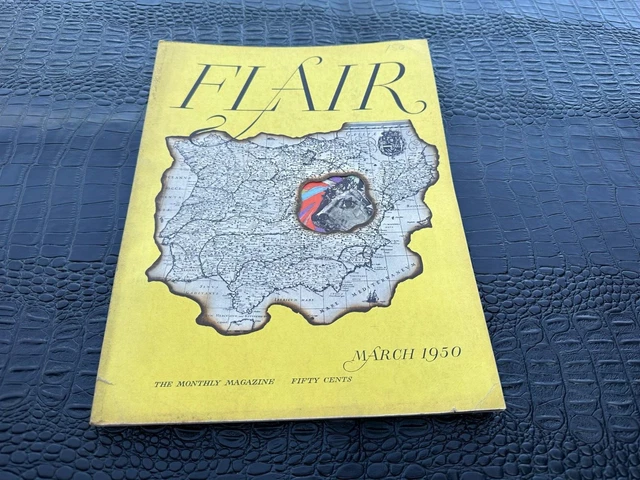 MARCH 1950 FLAIR fashion magazine