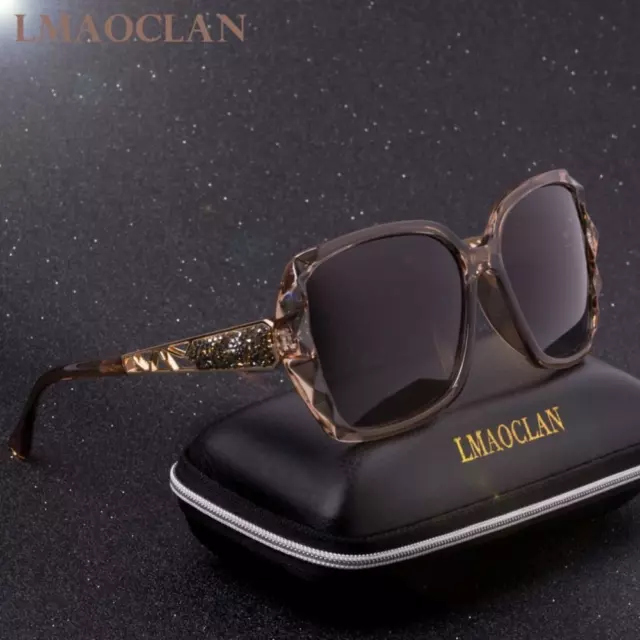 2019 Luxury Brand Design HD Polarized Sunglasses Women Ladies Oversized Square G