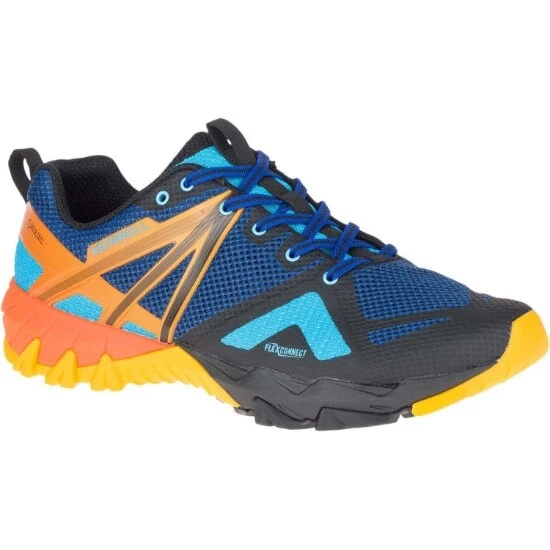 Herren Merrell Kobaltblau Schnürschuhe MQM Flex GTX Turnschuhe J99809