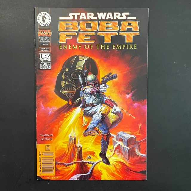 Star Wars Boba Fett Enemy of the Empire 1 RARE NEWSSTAND Dark Horse 1999 Wagner