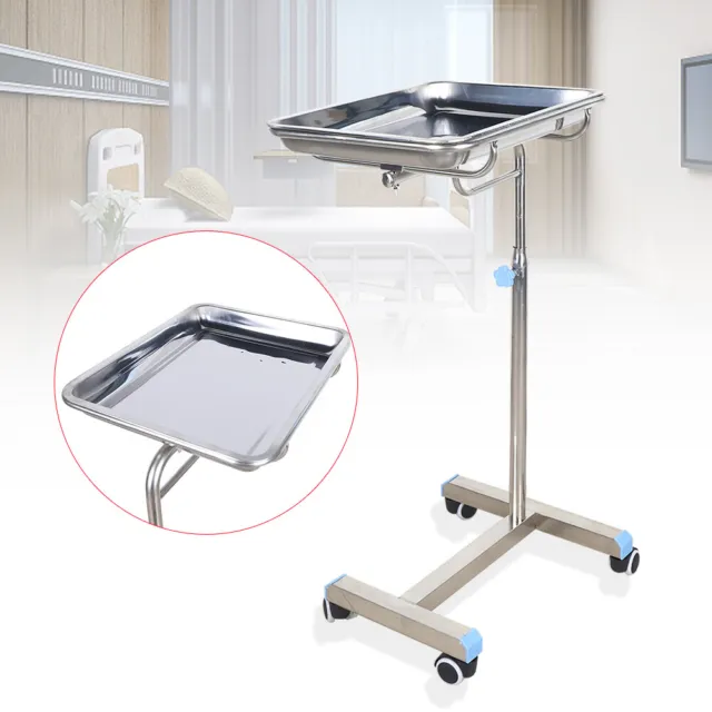 Mobile Cart Rolling Cart Dentistry Clinics Beauty Salon Rack Tray Trolley NEW