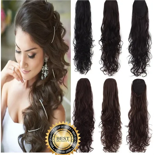 Clip on long thick Real AS HUMAN HAIR Extensions 7A Fashion Smooth Soft quality