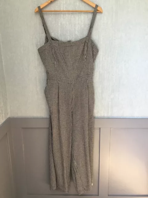 Crop wide leg jumpsuit hollister shop