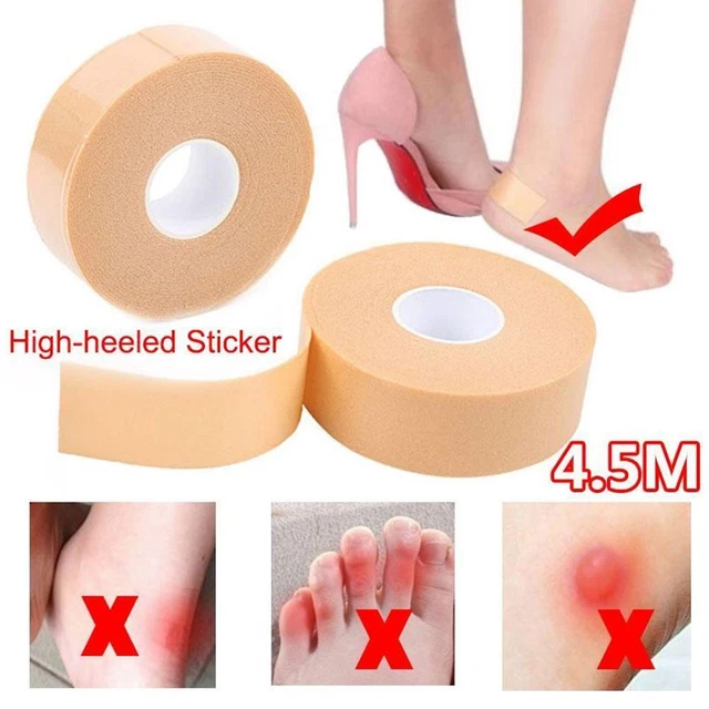 4.5m Women Silicone Gel Cushion Heel Protector Foot Care Pad Shoe S1Y4