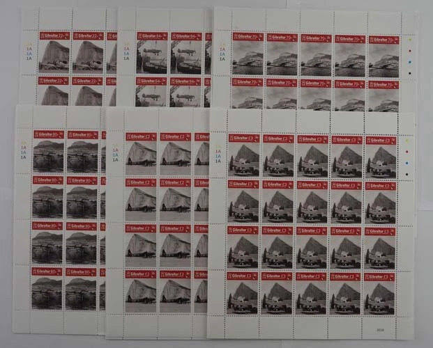 2018 Gibraltar; 60 Serien Royal Air Force, **/MNH, MiNr. 1858/63, ME 1170,-