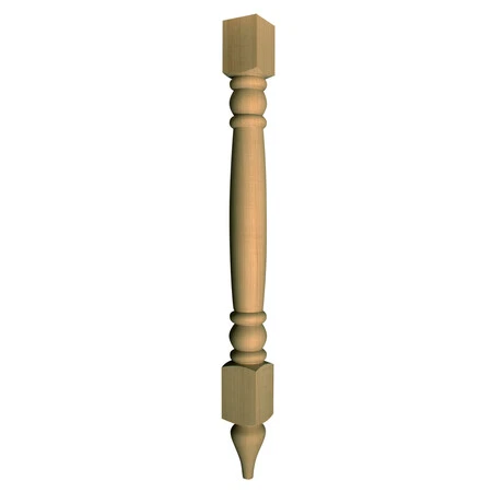 OSBORNE WOOD PRODUCTS 341130C 35 1/2 x 3 Cottage Island Post in Cherry