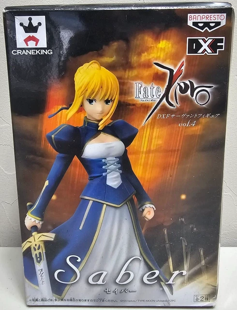 SABER DXF FIGURE Ver.2 Anime Fate Zero Banpresto Japan from Estate $10. ...