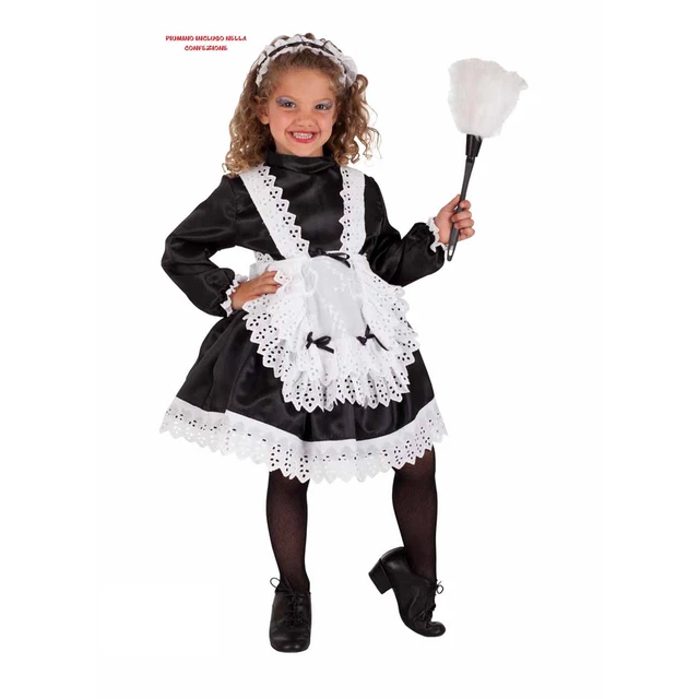 Di Carnevale Vestito Cameriera Bambina Costumi Di Carnevale