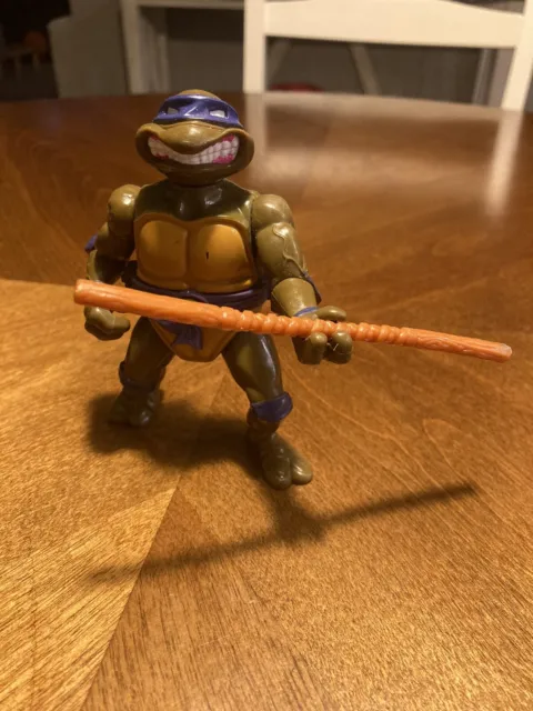 Storage Shell Donatello TMNT Teenage Mutant Ninja Turtles Figure 1990 LOOSE