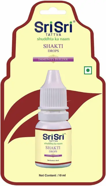 Sri sri Tattva Shakti Gotas Para Inmunidad Constructor 10ml (Pack De 3)
