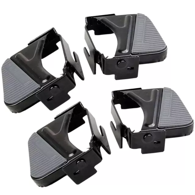 2 Sets Platform Bike Pedals Rear Footrest Motorcycle Mountain Spikes