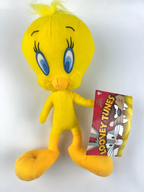 Warner Bros WB Looney Tunes 10" Tweety Bird Plush Stuffed Toy Factory 2016