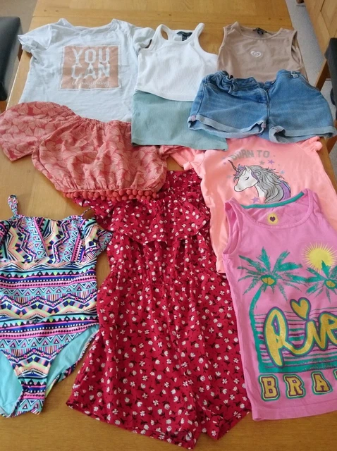 Girl's Clothes Bundle Age 9-10 Years (New Look, H&M, Next)