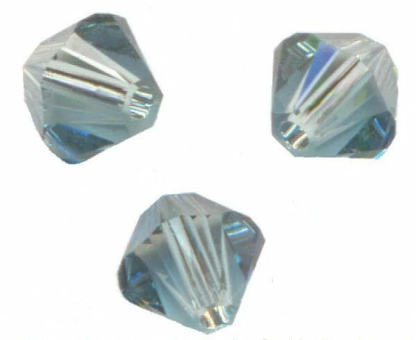 site parisien 40 PERLES TOUPIES SWAROVSKI   5mm   INDIAN SAPPHIRE