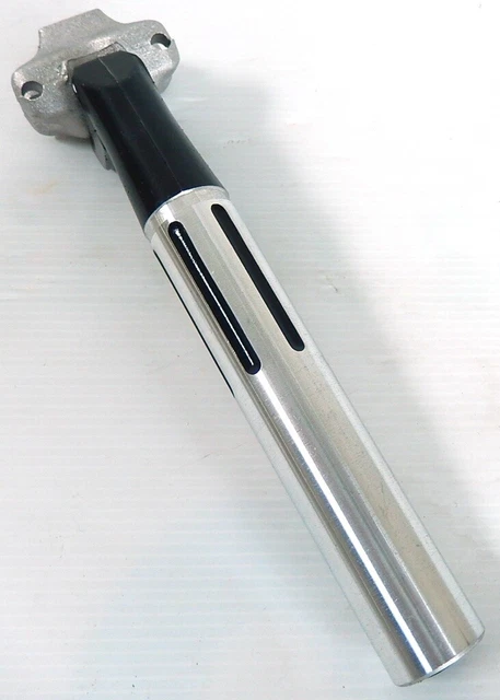 Support de selle en aluminium de suspension ZOOM argent à 180KG 350mm