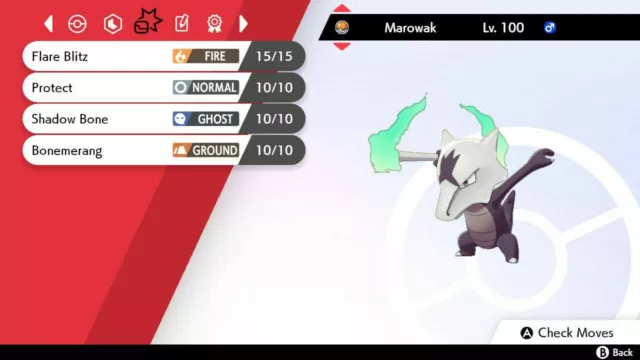 Pokemon Let's Go Shiny Alolan Sandslash 6IV-AV Trained