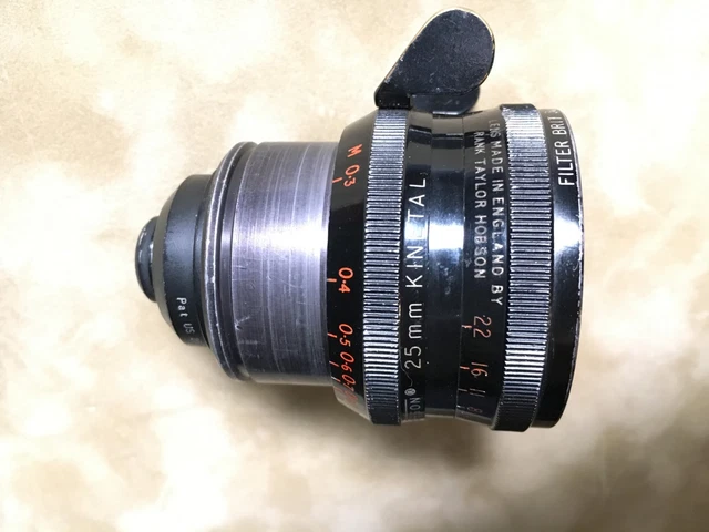COOKE KINETAL 25MM T2 f1.8 Lens Taylor Hobson Ariflex Arri S