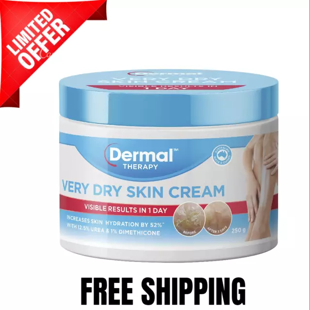 Dermal Therapy Very Dry Skin Cream for Optimum Hydration  Provides Deep Moisture