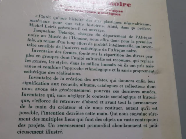 Jacqueline Delange Arts et peuples de l'Afrique noire Préface de Michel Leiris 2