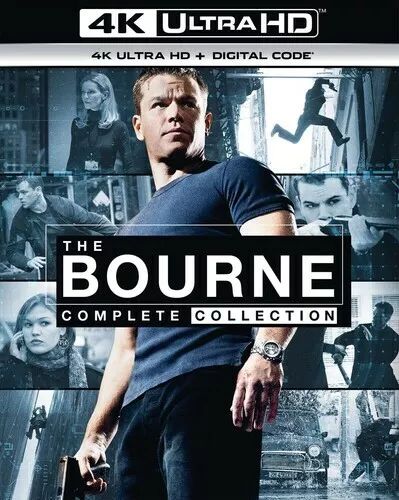 The Bourne Complete Collection (4K Blu-Ray)