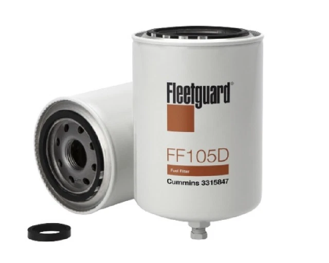 FLEETGUARD FF105D ENGINE SpinOn Water Separator Fuel Filter with Drain