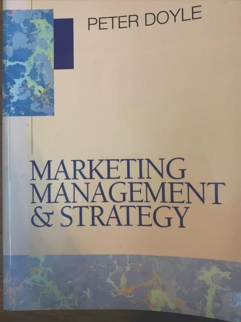 Marketing Management and Strategy by Peter Doyle (Paperback, 1994)