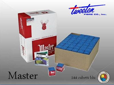12 cubi Master Biliardo/Stecca di Gesso Box 