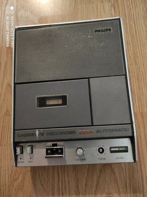 casette recorder philips automatic 2204