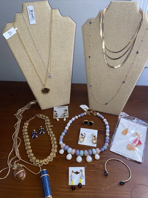 14 Designer Jewelry Pieces-Stephante Kantis, Talbots, Marvella, Nadri, Park Lane