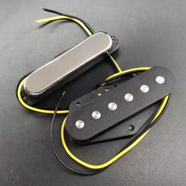 Telecaster Electric Guitar Neck and Bridge Pickup Set with Ceramic Magnet