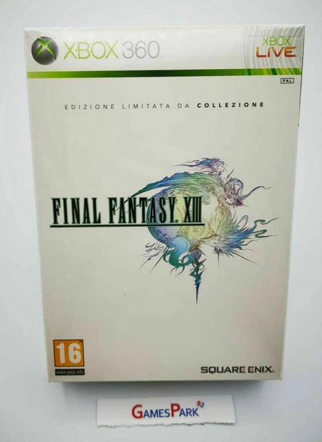 FINAL FANTASY XIII EDIZIONE LIMITATA XBOX 360 GIOCO NUOVO PER Italiano PAL DI X