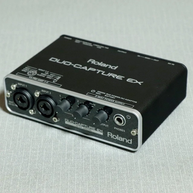 Roland Ua-22 Duo-Capture Ex  Works perfectly From JPN