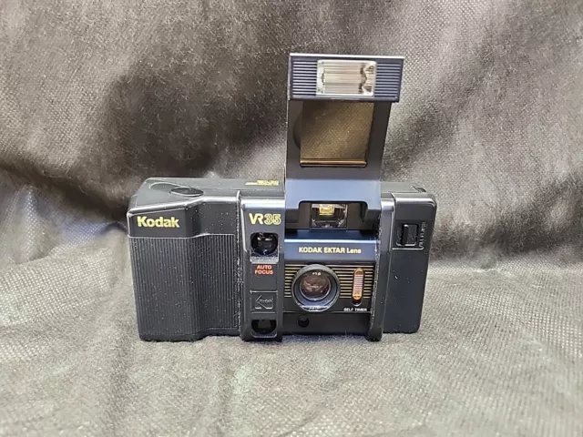 Kodak VR35 Model K12 35mm Vintage Point Shoot Camera Ektar Lens Untested