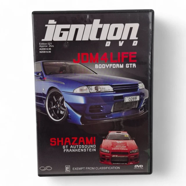 IGNITION (MAGAZINE) DVD Edition 021 JDM4Life (DVD, 2007) All Regions $6 ...