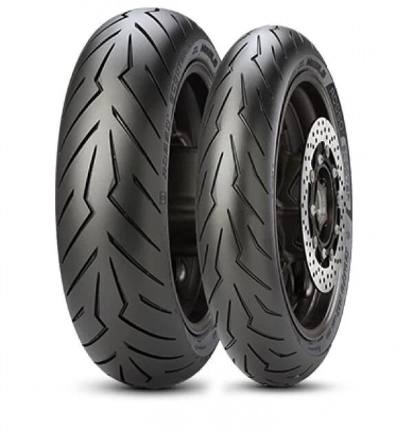 Pirelli 130/70 -12 62P Diablo Rosso Scooter  Reinf. Tl 8019227292558