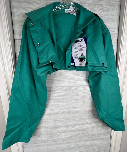 RADNOR XL Welder's Flame Retardant Cape Sleeve Lightweight WESTEX FR-7A Cotton